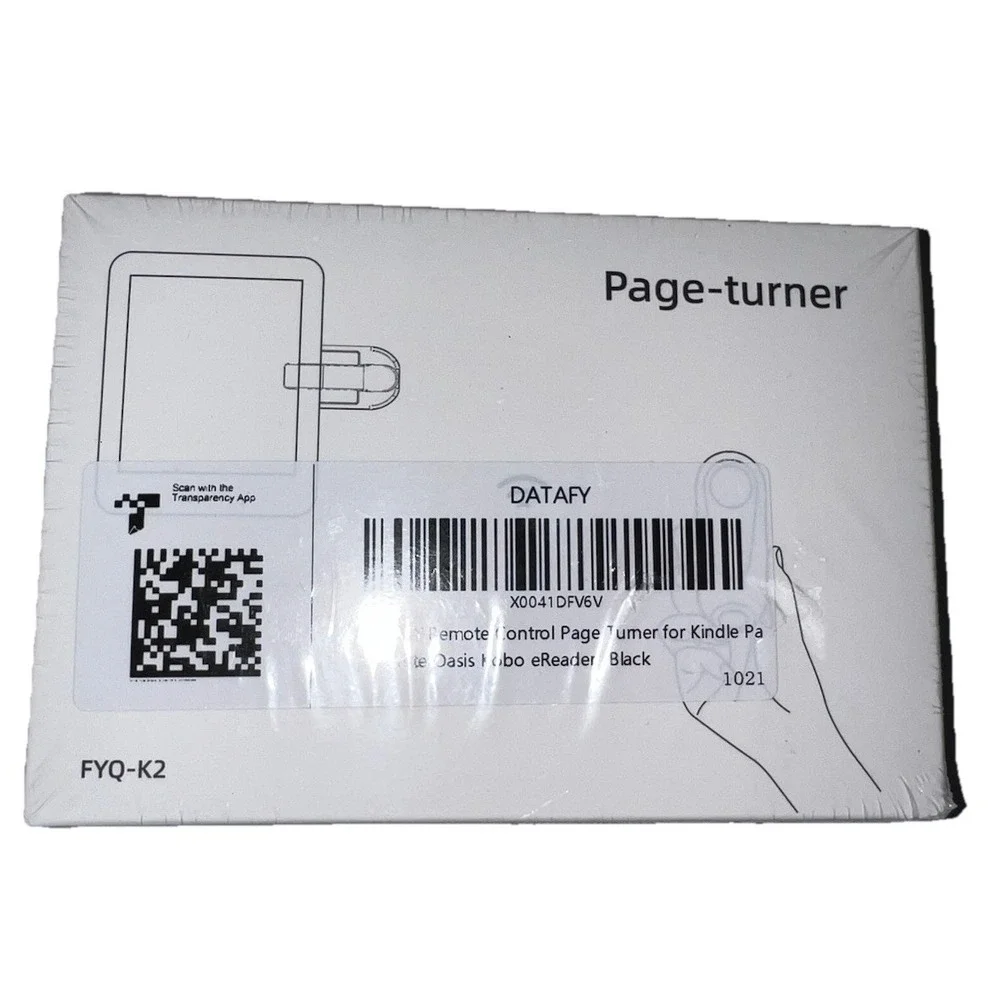(1/B20)Brand New In Box Page Turner Ring Remote for Kindle Kobo iPad Tablet